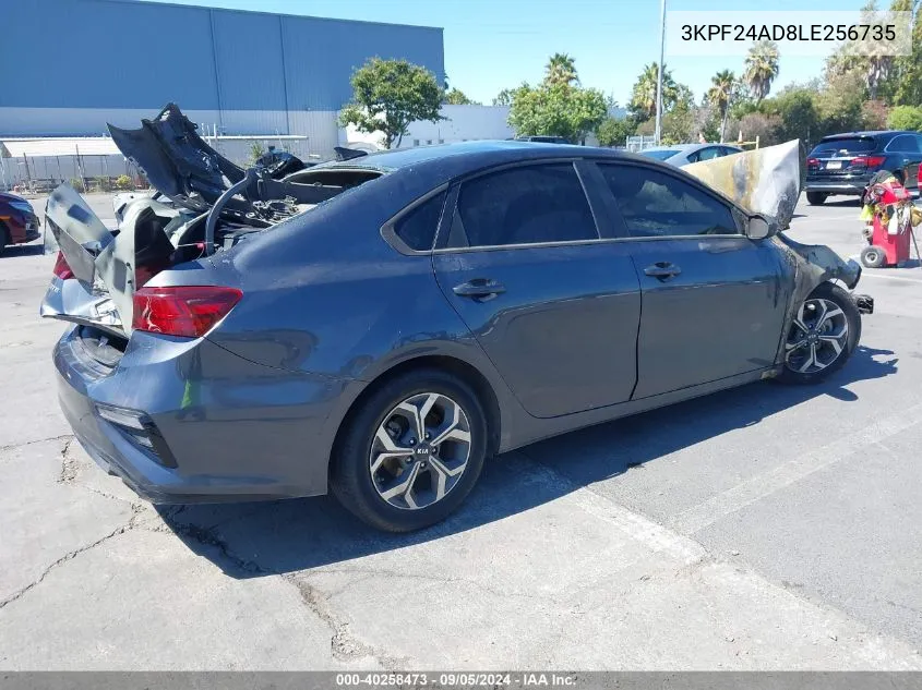 3KPF24AD8LE256735 2020 Kia Forte Lxs