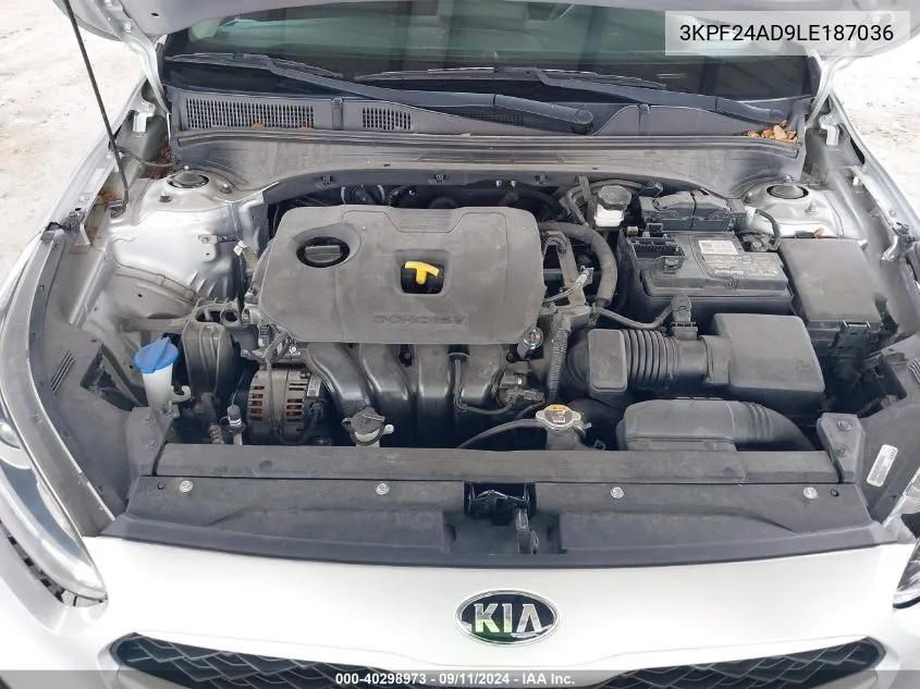 3KPF24AD9LE187036 2020 Kia Forte Lxs