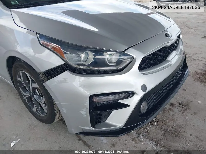 2020 Kia Forte Lxs VIN: 3KPF24AD9LE187036 Lot: 40298973