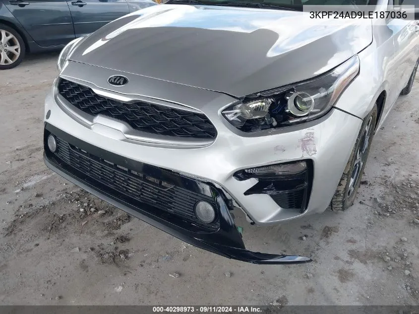 2020 Kia Forte Lxs VIN: 3KPF24AD9LE187036 Lot: 40298973