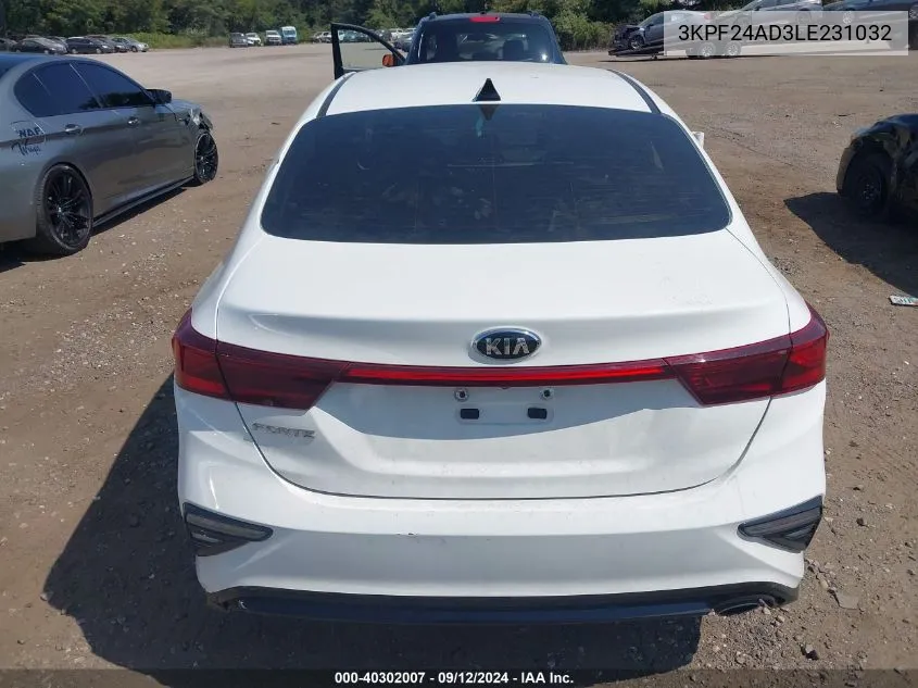 3KPF24AD3LE231032 2020 Kia Forte Lxs