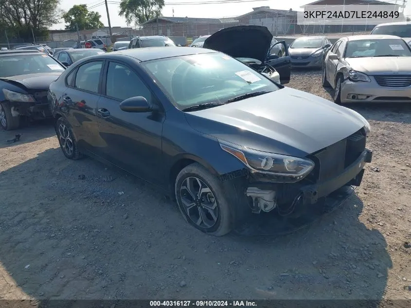 3KPF24AD7LE244849 2020 Kia Forte Lxs