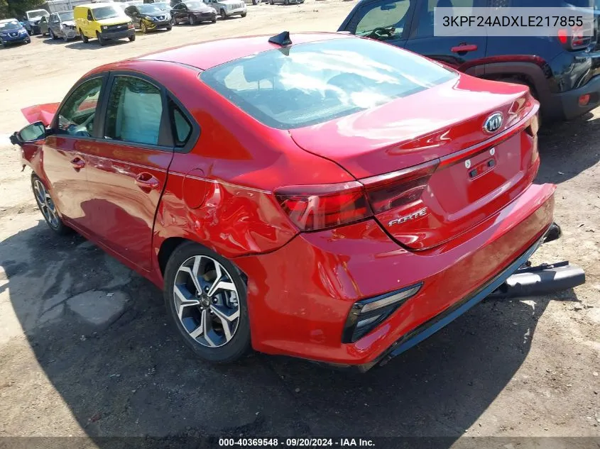 2020 Kia Forte Lxs VIN: 3KPF24ADXLE217855 Lot: 40369548