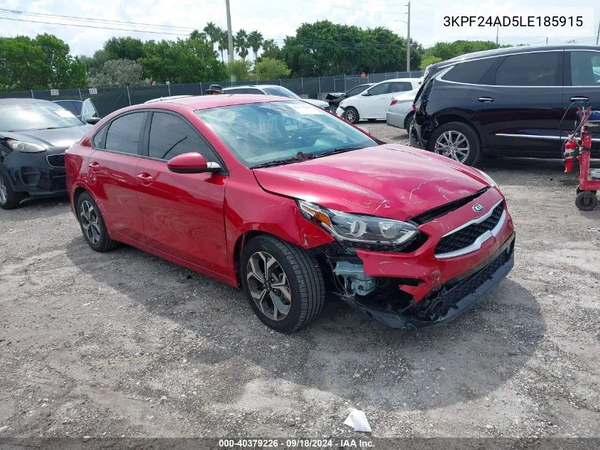 3KPF24AD5LE185915 2020 Kia Forte Fe/Lxs