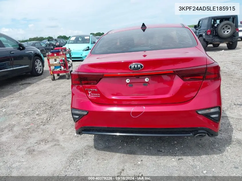 3KPF24AD5LE185915 2020 Kia Forte Fe/Lxs