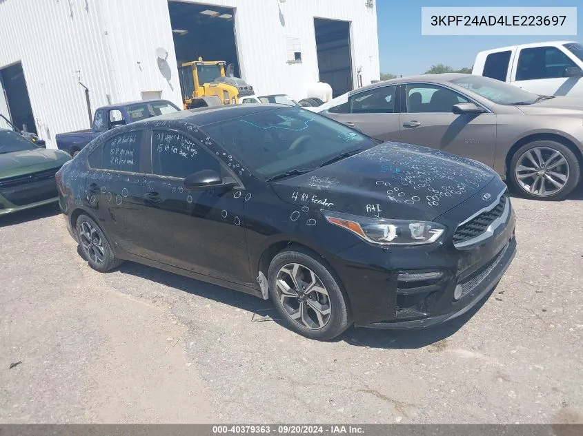 3KPF24AD4LE223697 2020 Kia Forte Lxs