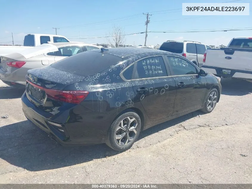 3KPF24AD4LE223697 2020 Kia Forte Lxs