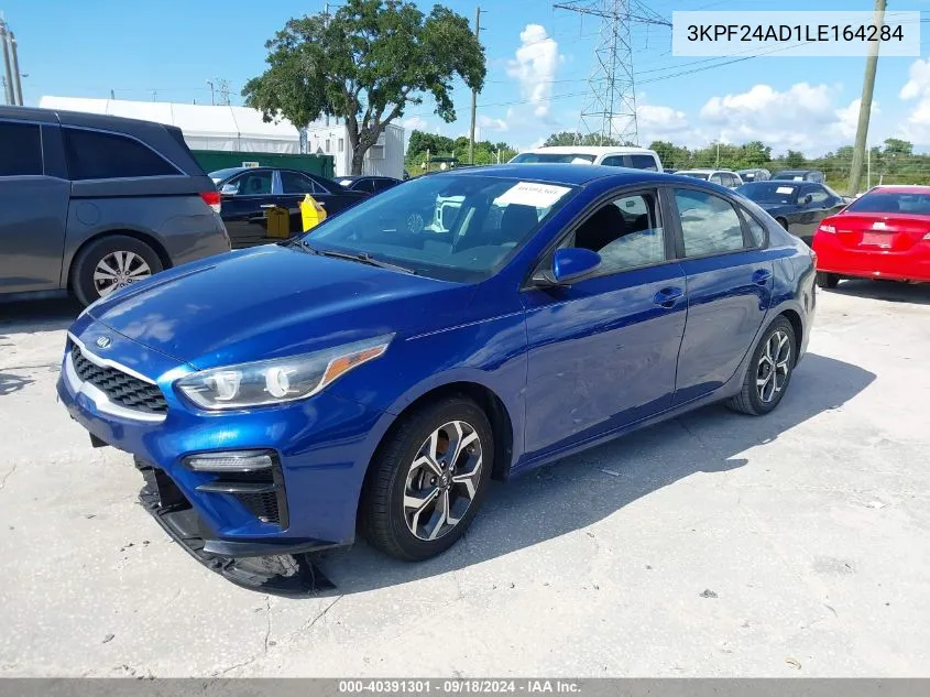 2020 Kia Forte Lxs VIN: 3KPF24AD1LE164284 Lot: 40391301