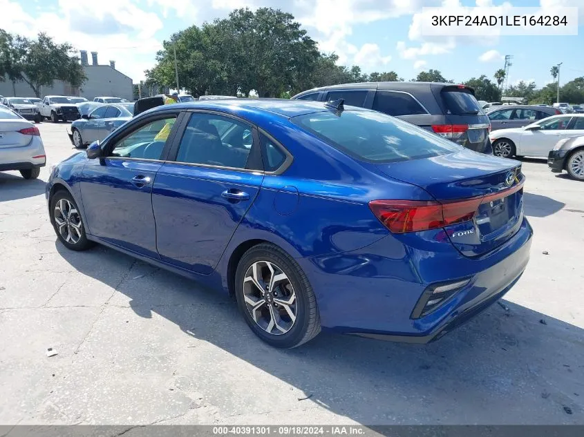 2020 Kia Forte Lxs VIN: 3KPF24AD1LE164284 Lot: 40391301