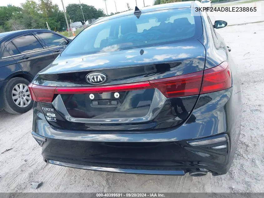 3KPF24AD8LE238865 2020 Kia Forte Lxs