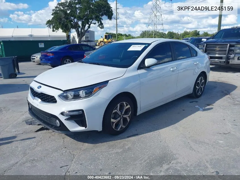 2020 Kia Forte Lxs VIN: 3KPF24AD9LE245159 Lot: 40423682