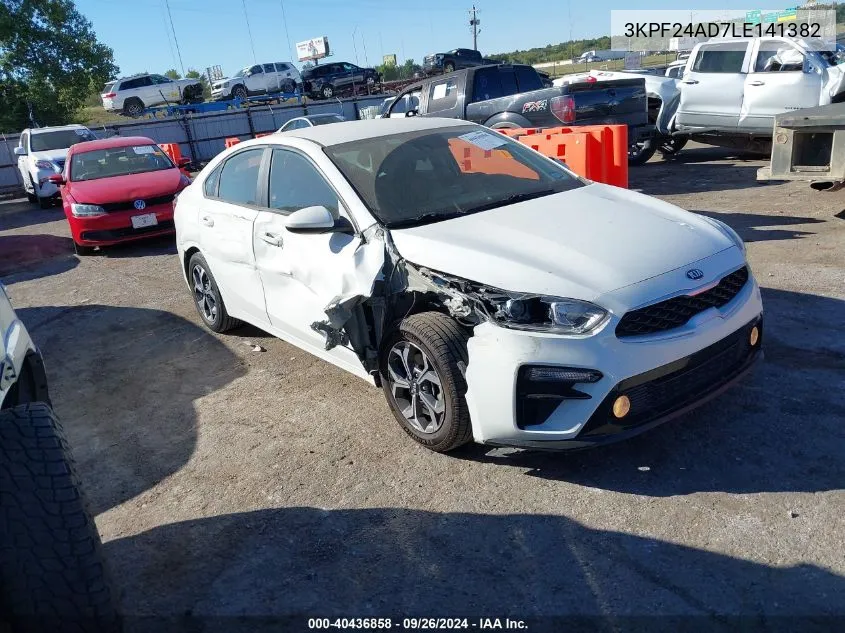 3KPF24AD7LE141382 2020 Kia Forte Fe/Lxs