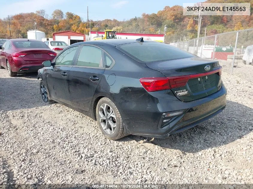 2020 Kia Forte Lxs VIN: 3KPF24AD9LE145563 Lot: 40714484