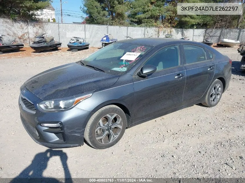 2020 Kia Forte Lxs VIN: 3KPF24AD7LE262297 Lot: 40803763