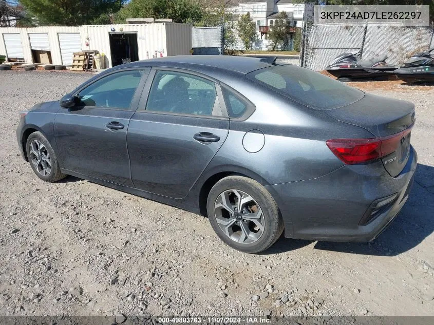 2020 Kia Forte Lxs VIN: 3KPF24AD7LE262297 Lot: 40803763