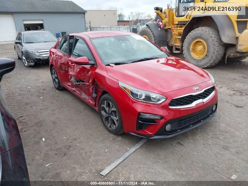 2020 Kia Forte Fe/Lxs VIN: 3KPF24AD9LE216390 Lot: 40805901