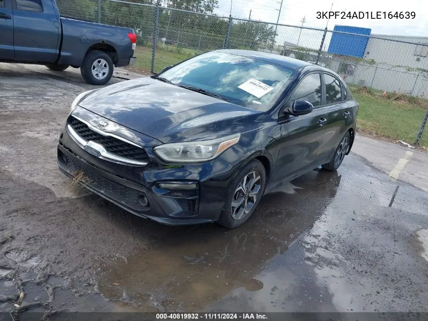 2020 Kia Forte Lxs VIN: 3KPF24AD1LE164639 Lot: 40819932