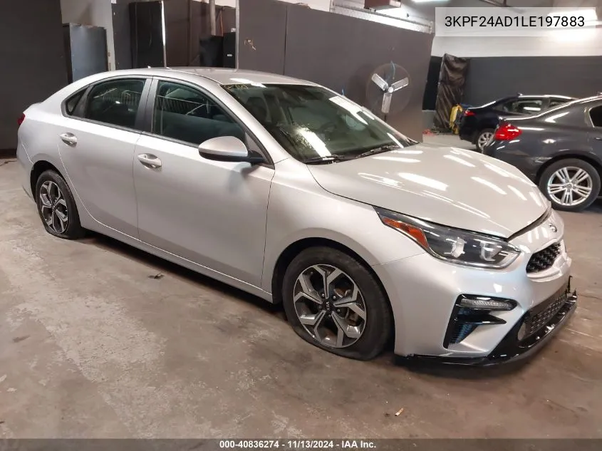 2020 Kia Forte Lxs VIN: 3KPF24AD1LE197883 Lot: 40836274