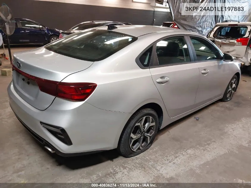 2020 Kia Forte Lxs VIN: 3KPF24AD1LE197883 Lot: 40836274