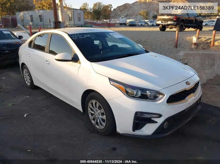 3KPF24AD7LE158389 2020 Kia Forte Fe