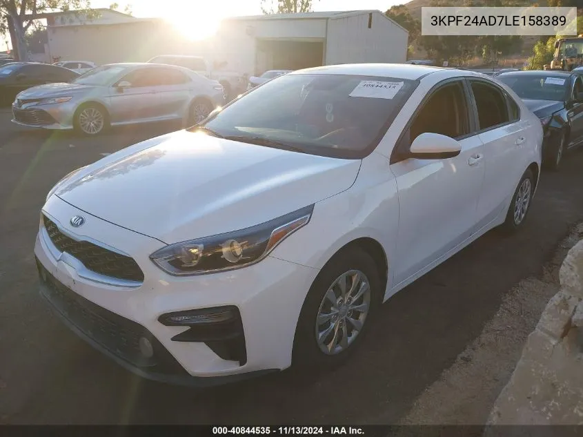 3KPF24AD7LE158389 2020 Kia Forte Fe