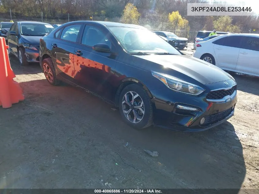 2020 Kia Forte Lxs VIN: 3KPF24AD8LE253446 Lot: 40865886