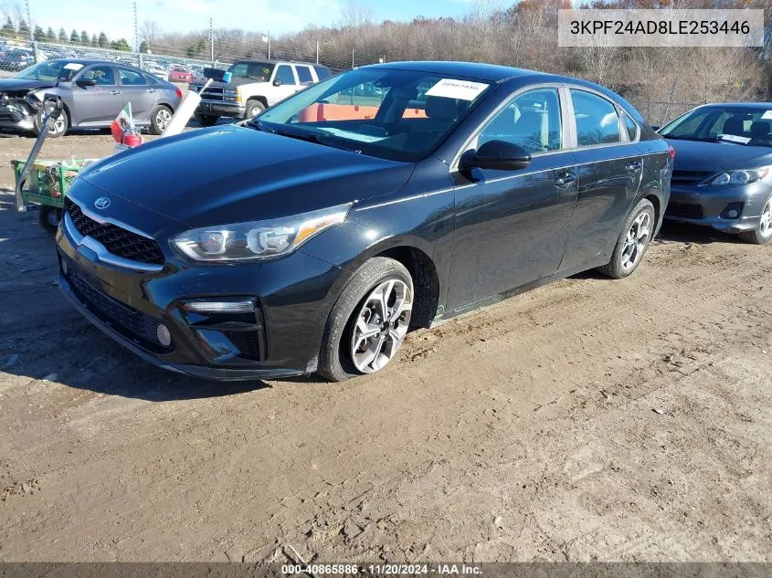 2020 Kia Forte Lxs VIN: 3KPF24AD8LE253446 Lot: 40865886