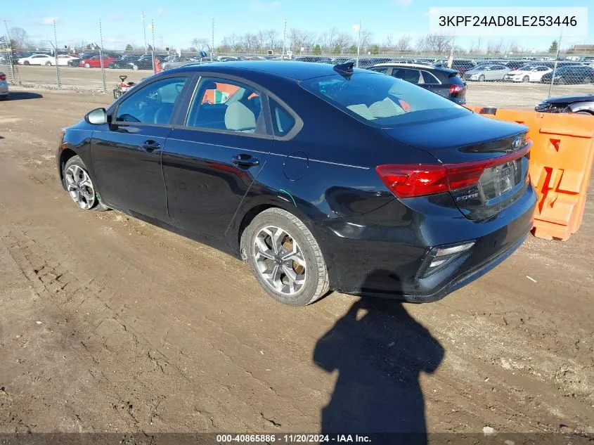 2020 Kia Forte Lxs VIN: 3KPF24AD8LE253446 Lot: 40865886