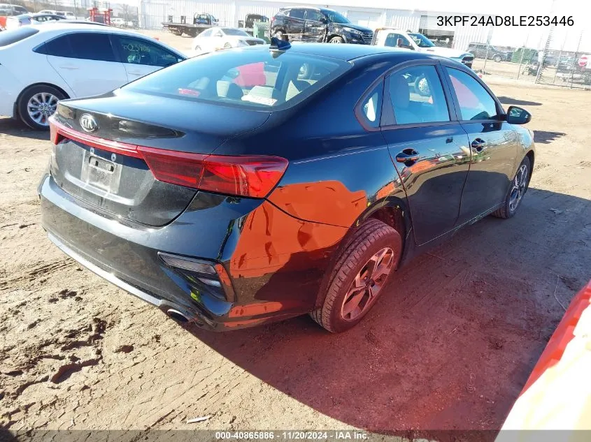 2020 Kia Forte Lxs VIN: 3KPF24AD8LE253446 Lot: 40865886