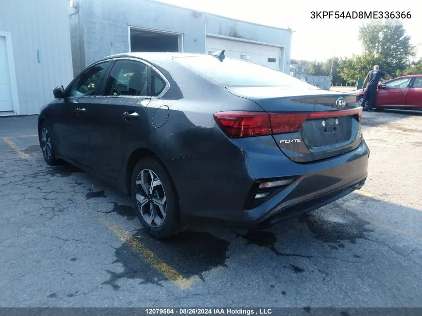 3KPF54AD8ME336366 2021 Kia Forte