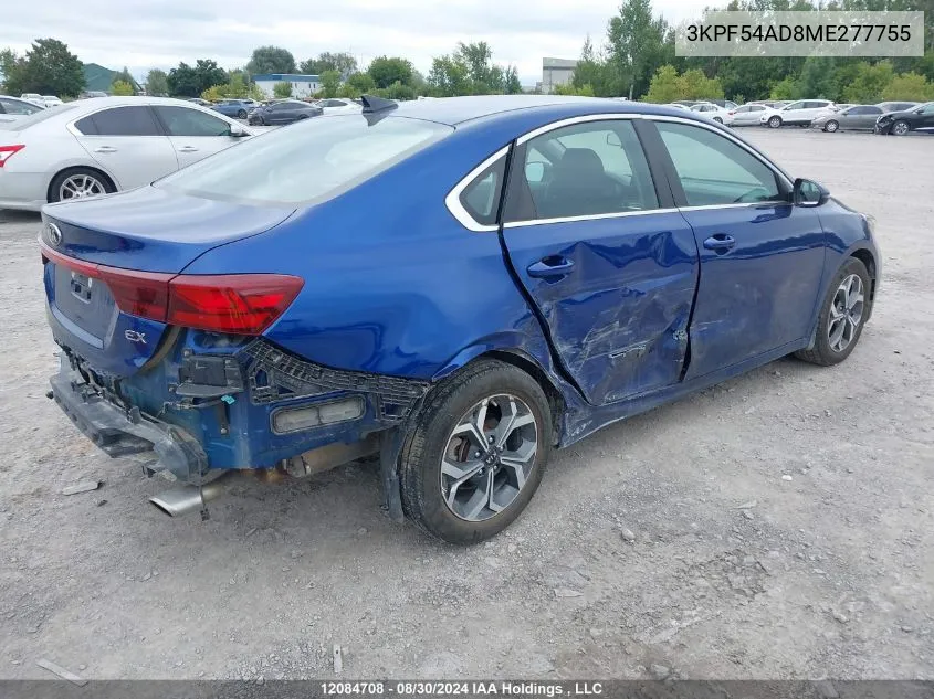 3KPF54AD8ME277755 2021 Kia Forte