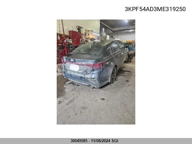 2021 Kia Forte Ex VIN: 3KPF54AD3ME319250 Lot: 30049585