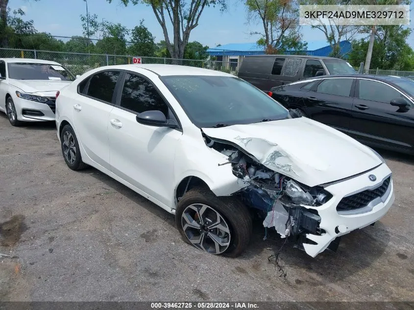 2021 Kia Forte Lxs VIN: 3KPF24AD9ME329712 Lot: 39462725