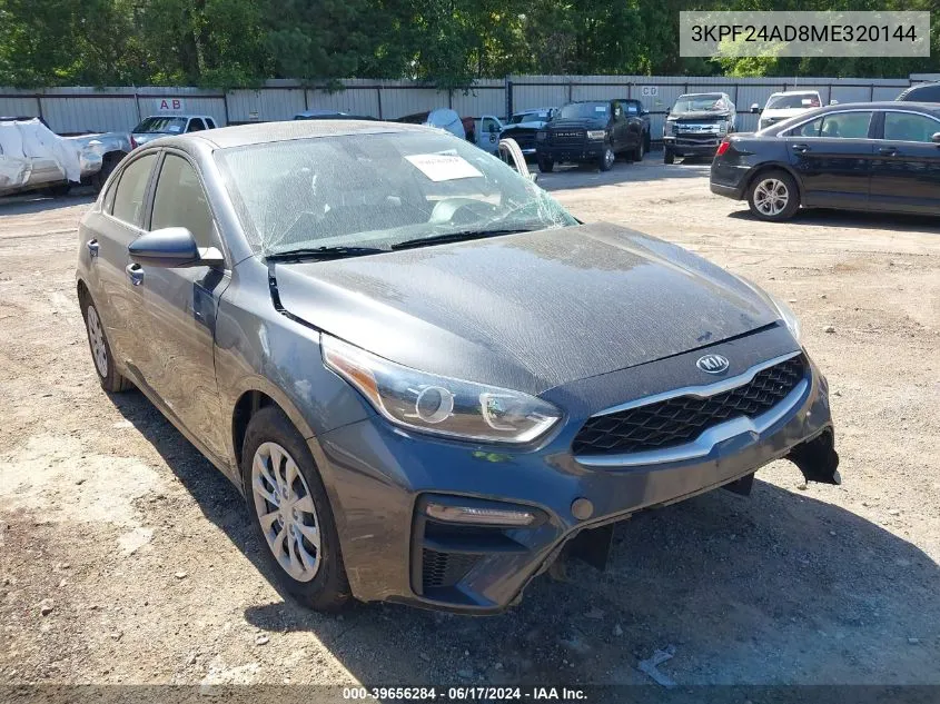 3KPF24AD8ME320144 2021 Kia Forte Fe