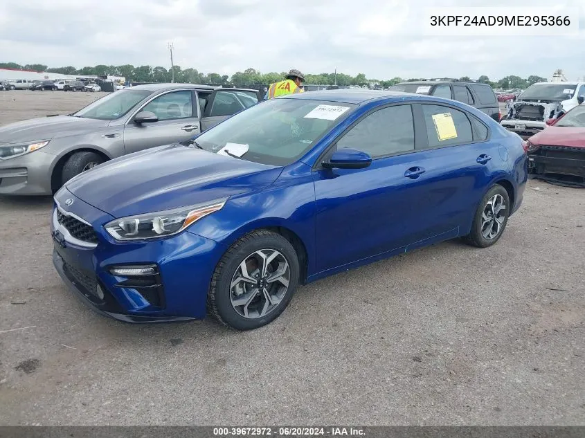 2021 Kia Forte Lxs VIN: 3KPF24AD9ME295366 Lot: 39672972