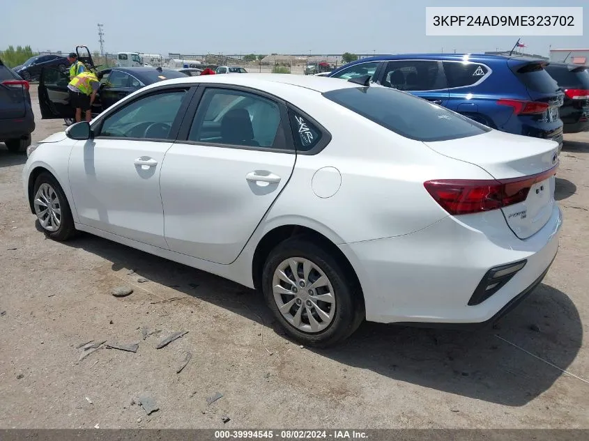 3KPF24AD9ME323702 2021 Kia Forte Fe