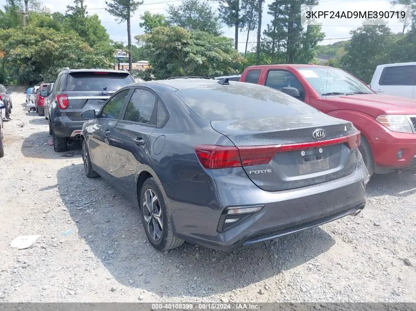 3KPF24AD9ME390719 2021 Kia Forte Lxs