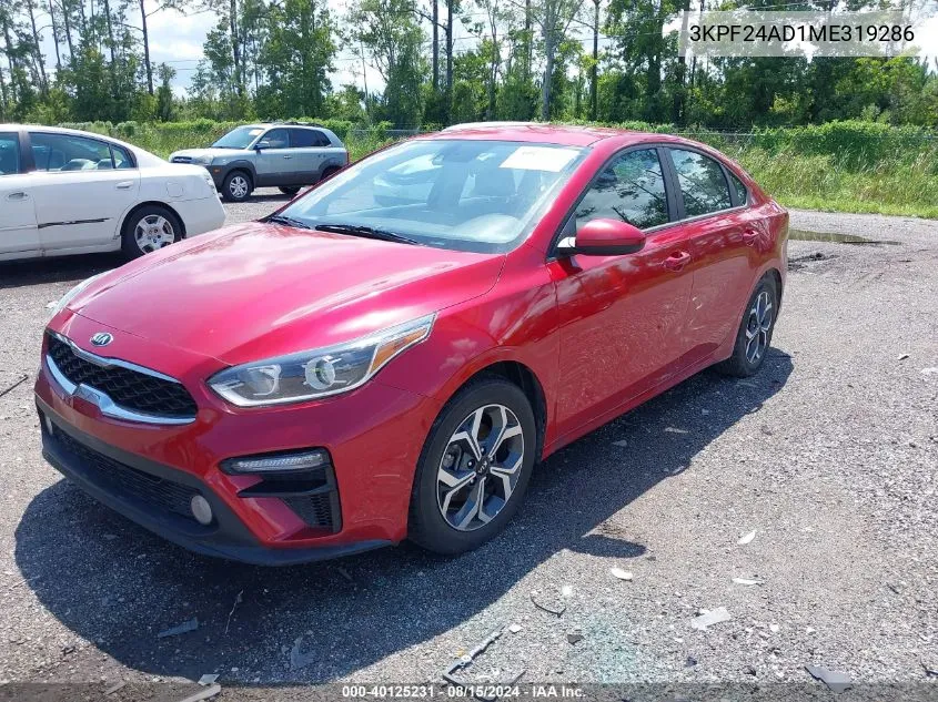 3KPF24AD1ME319286 2021 Kia Forte Lxs