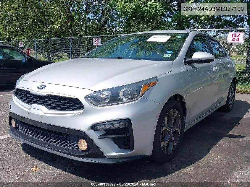 3KPF24AD3ME337109 2021 Kia Forte Fe/Lxs