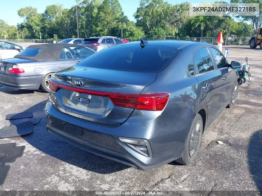 3KPF24AD2ME327185 2021 Kia Forte Fe