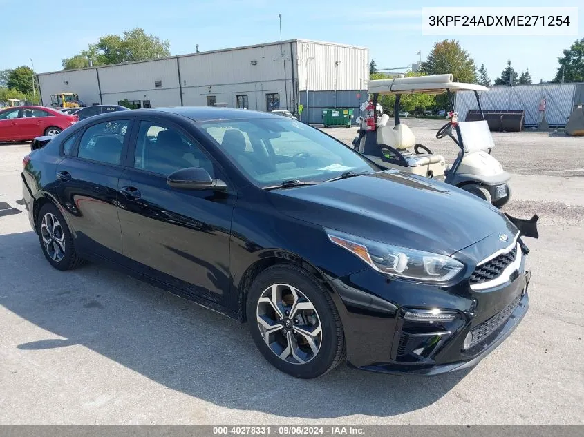 3KPF24ADXME271254 2021 Kia Forte Lxs