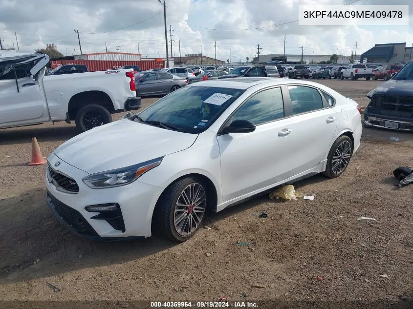 3KPF44AC9ME409478 2021 Kia Forte Gt Manual