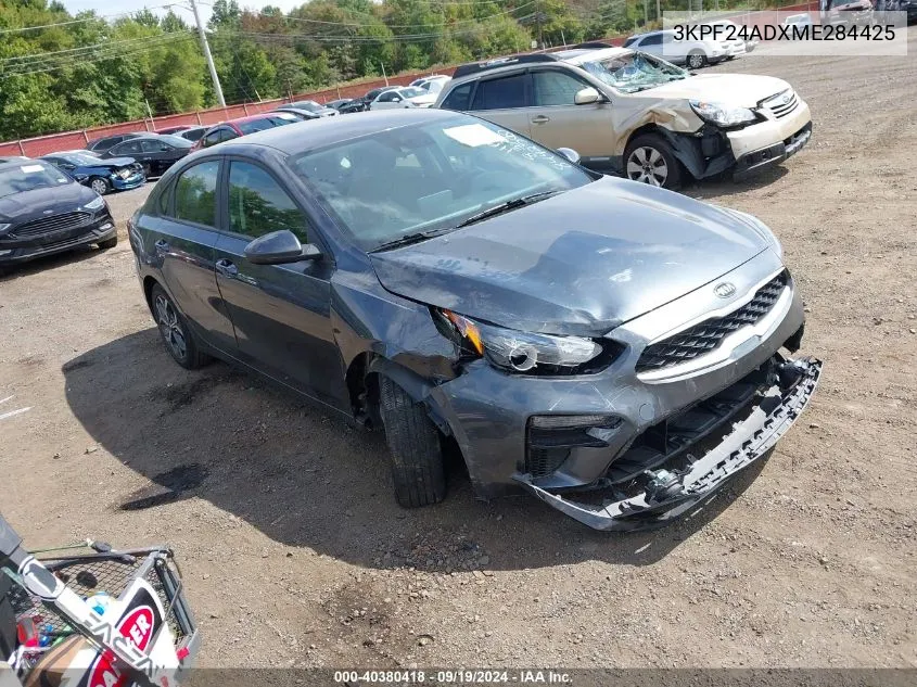 3KPF24ADXME284425 2021 Kia Forte Lxs