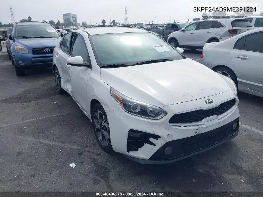 3KPF24AD9ME391224 2021 Kia Forte Fe/Lxs