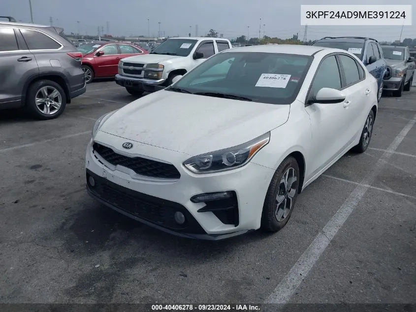 3KPF24AD9ME391224 2021 Kia Forte Fe/Lxs