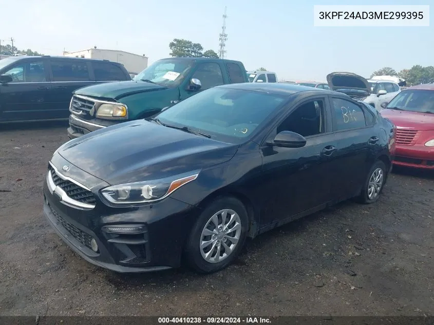 3KPF24AD3ME299395 2021 Kia Forte Fe