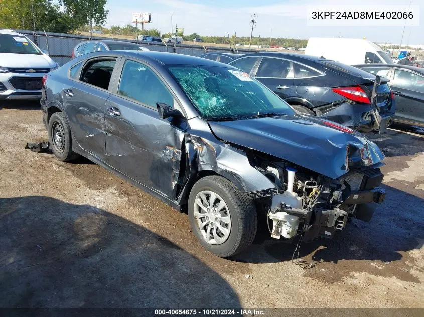 3KPF24AD8ME402066 2021 Kia Forte Fe