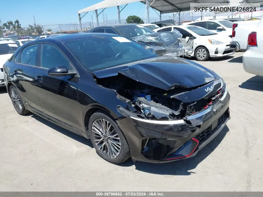 3KPF54AD0NE426824 2022 Kia Forte Gt-Line