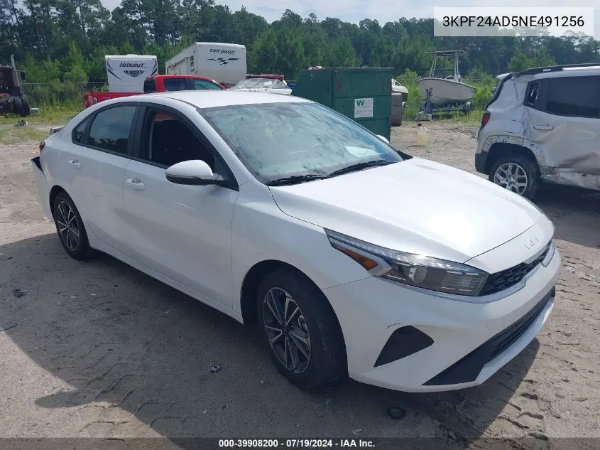 2022 Kia Forte Lxs VIN: 3KPF24AD5NE491256 Lot: 39908200