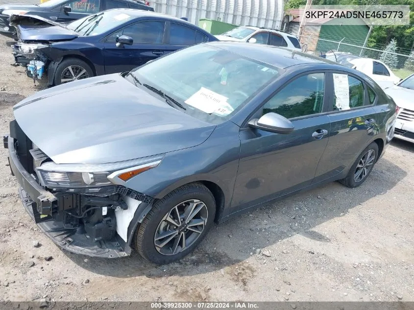 3KPF24AD5NE465773 2022 Kia Forte Lxs